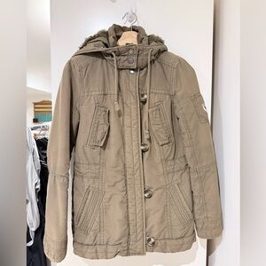 American Eagle Outfitters Plush Brown Jacket